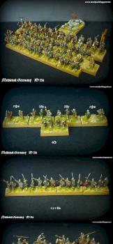 Medieval Germany (15mm) IV/13a DBA army by Maciejus_exe