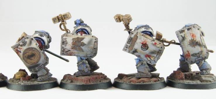 Ultramarine Cataphractii terminators by PaintMyBits