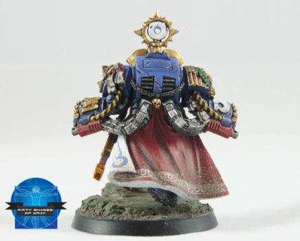 Marneus Calgar. Ultramarine chapter master.(rear) by PaintMyBits