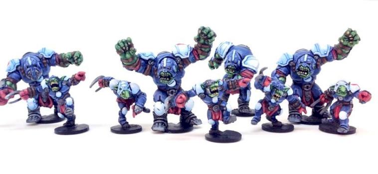 Dreadball Marauder Team by burbidge