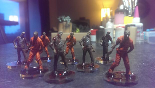 Zombicide Regular Walker Zombies by nxumdon