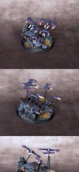 Razorwing bats - alternative to Dark Eldar Razorwing flock by Moorhed