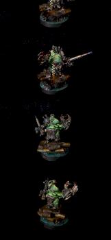 Ork Looted Nurgle Lord (conversion) by fantasygames.com.pl