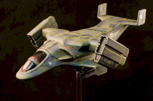 ClearHorizon Miniatures - Raven-Class VTOL by mrharold