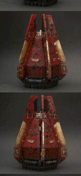 Space Marines Red Templars Drop Pod 2 / 5 by gimiak