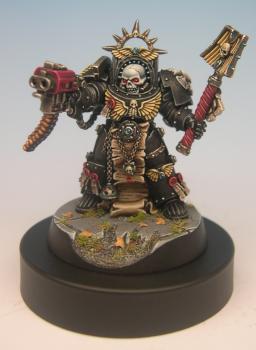 Chaplain in Terminator armour by Brother Tom