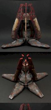 Space Marines Red Templars Drop Pod 3 / 5 by gimiak