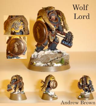 Space Wolves Wolf Lord Bjorn Stormwolf by prof stinkenheim