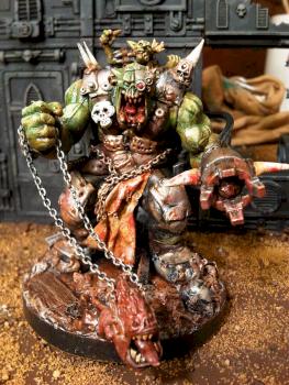 Ork Warboss 'Tha Butcha' by crimsonskulls