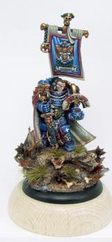 Space Marines Captain Sicarius / Ultramarines by blueangelfire