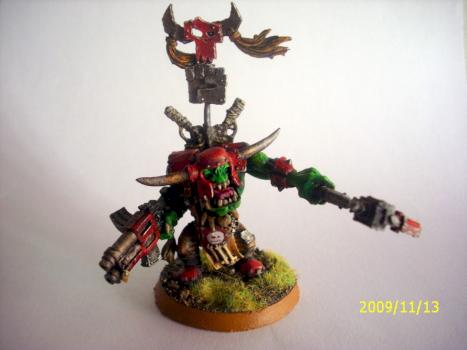 ork boss by señor snotling