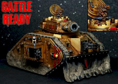 Vostroyan Leman Russ Demolisher by Battleworthy Arts