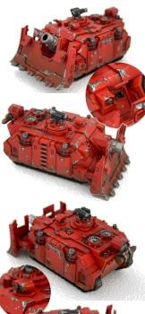 Blood Angels Vindicator by Johnnyhorse