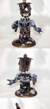 Thorgir- Space Wolves Venerable Dreadnought by munger