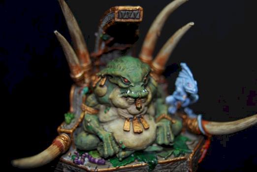 Slann Mage Priest by StrategicCommand