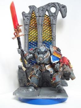 Grey Knight Terminator with Incinerator by benkei