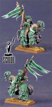 WARHAMMER Bretonnia Green Knight by Scibor