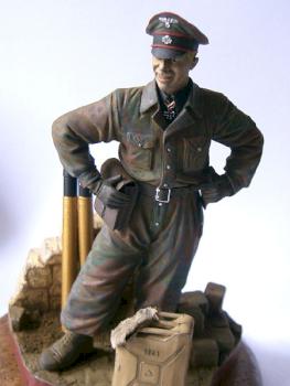 WWII panzer officer (2) by Guthwulf