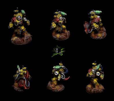 Tor Garadon Warhammer 40K Imperial Fists by CroWarGamePainting