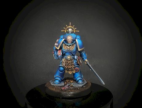 Ultramarines Captain Amulius by risk0