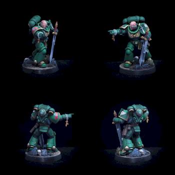 Dark Angels Primaris Sergeant by El Sabel