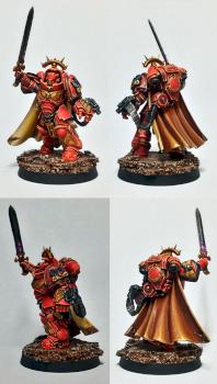 Blood Angels Primaris Captain in Gravis Armour by Reaver