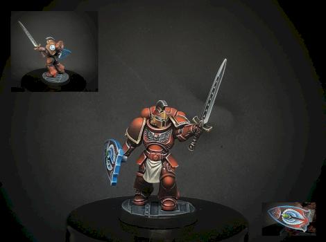 Blood Angels Captain Conversion by risk0