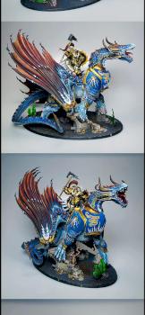 Lord Celestant on Stardrake by Musha