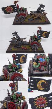 Iron Claw Goblin Wolf Chariot by Micha