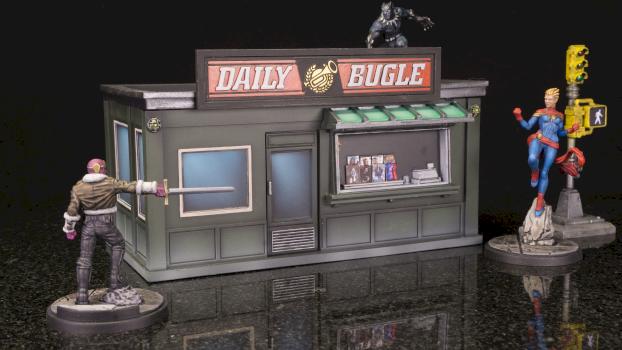 Daily Bugle Newsstand by griffongames