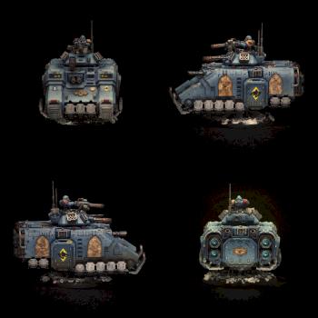 Space Wolves Primaris Repulsor by El Sabel