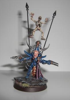 Dark Eldar Archon Lord by Elblondino