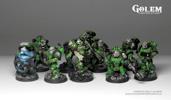 Sons of Medusa Space Marines by Bubblegum