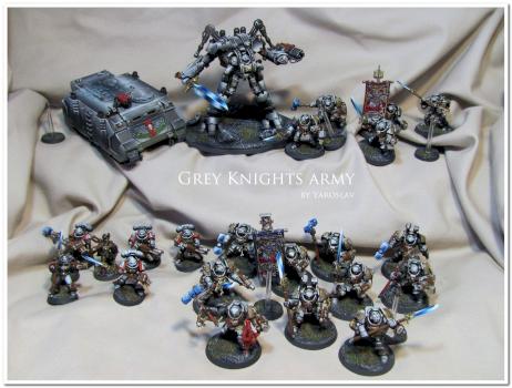 Grey Knights Army by Yaroslav