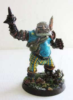 Blood Bowl Ogre by nipster