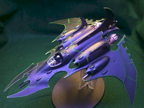 Dark Eldar Jetfighter by Mikatu