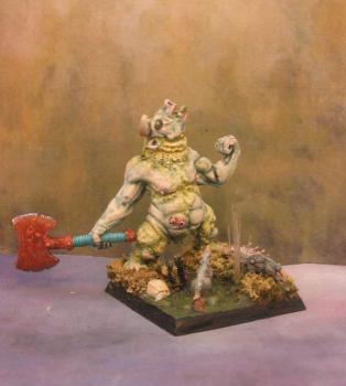 Old Nurgle Minotaur by nipster