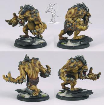 Dire Troll Mauler by spiralingcadaver