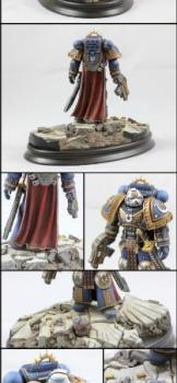 1/16th scale Space marine by PaintMyBits