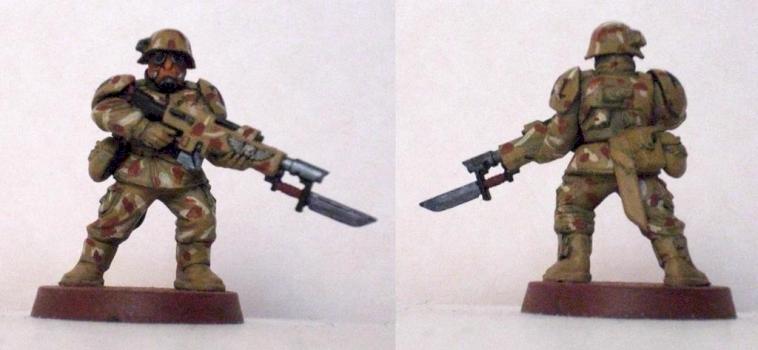 Imperial Guard Test Colour Scheme #1 by DarkSoldier