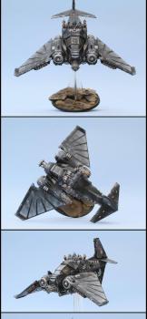 Dark Angels Ravenwing Dark Talon by lono