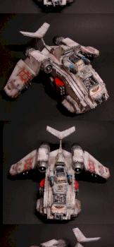 Grey Knights StormRaven Gunship by Farnesio