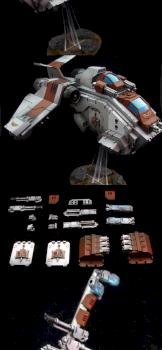 Grey Knights StormRaven Gunship by Farnesio