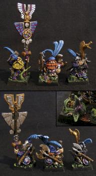 Karag Dum Dwarf Thunder Rangers Command Group by HodRod