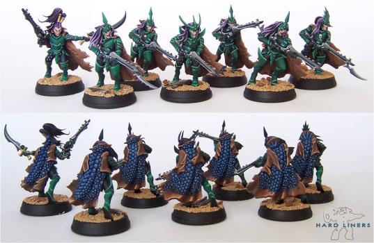 Dark Eldar Warriors by Teflon Billy