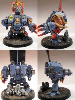 Space wolves dreadnought by macvayss