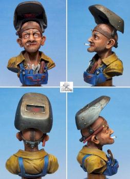 JMD bust - Welder Karel by Dakan