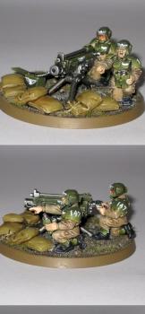 Heavy Bolter Team by Brother Michael