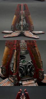 Space Marines Red Templars Drop Pod 1 / 5 by gimiak