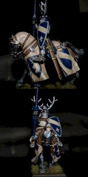 Bretonnian Knight by CaptainBirdseye